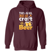 This Girl Love Craft Beer, Beer Lover, Retro Beer Pullover Hoodie