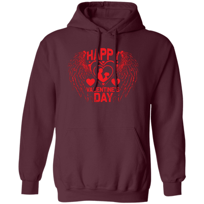 Happy Valentine's Day, Angle Swings, Evil Swings, Valentine's Day, Trendy Valentine Pullover Hoodie