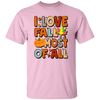 I Love Fall Most Of All, Fall Season, Thanksgving Season Unisex T-Shirt