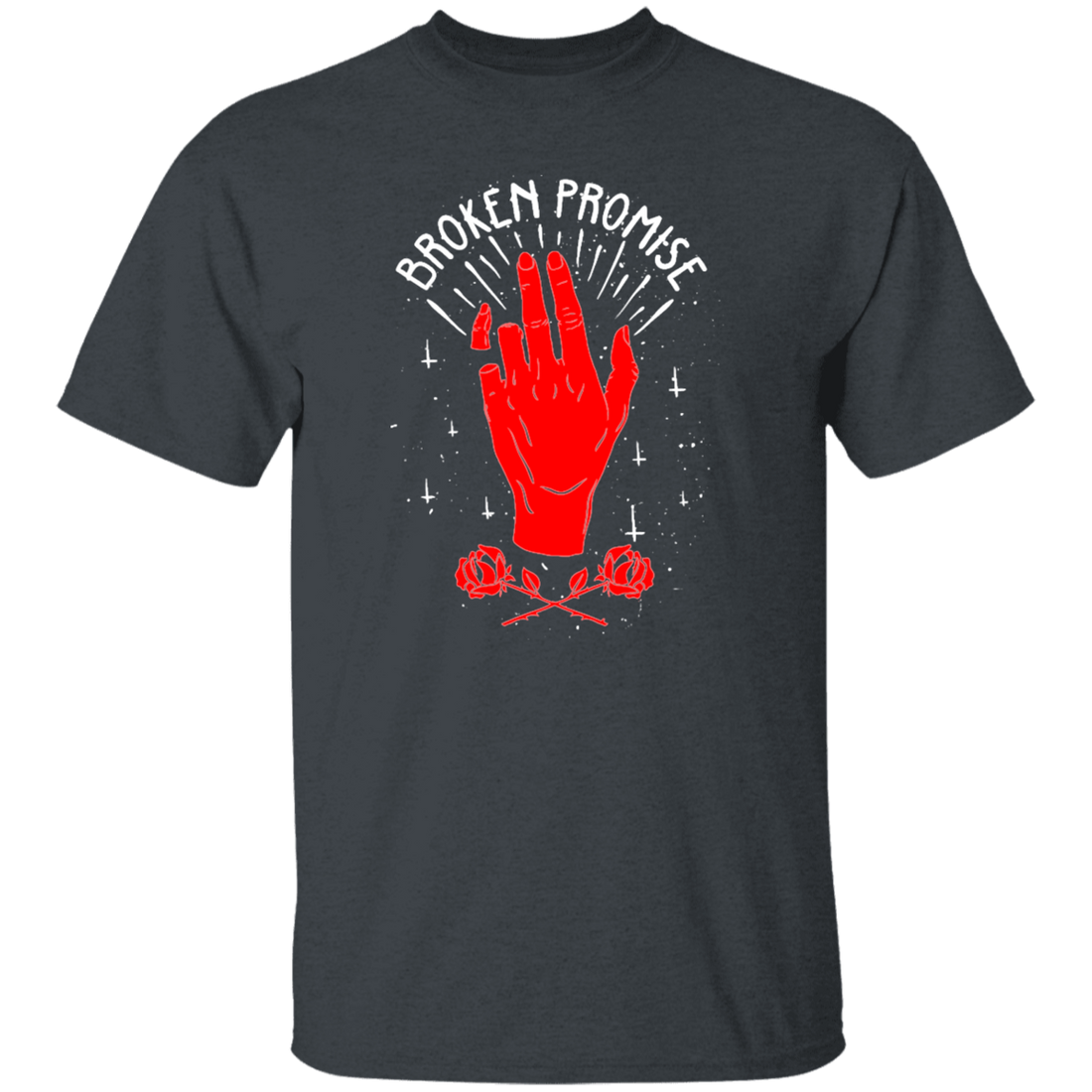 Broken Promise, Do Not Promise Me, Lier, Be Reliable Person, Red Hand Unisex T-Shirt