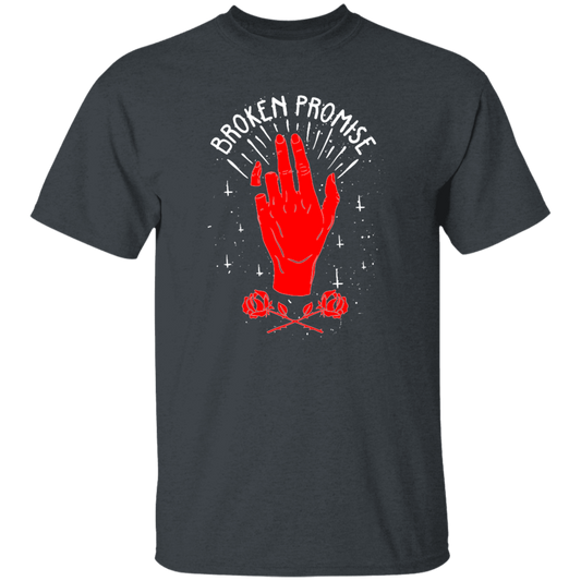 Broken Promise, Do Not Promise Me, Lier, Be Reliable Person, Red Hand Unisex T-Shirt