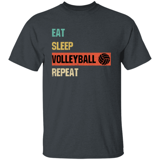 Eat Sleep Volleyball Repeat, Love Sport, Best Volleyball, Love Balls Unisex T-Shirt