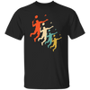 Retro Badminton Silhoutte, Love Sport, Great Birthday Gift Unisex T-Shirt