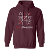 Love Always Wins, Love Gomoku, Valentine Gomoku, Valentine Game Pullover Hoodie