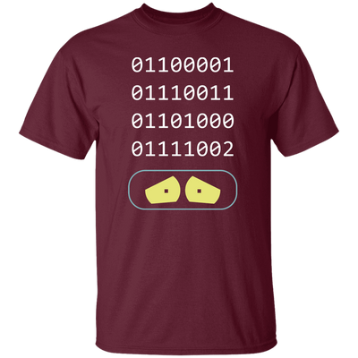 Binary Number, Love Binary, Number 0 And Number 1 Unisex T-Shirt