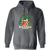 Hot Cocoa Season, Cute Cocoa Cup, Cute Mashmallow, Merry Christmas, Trendy Christmas Pullover Hoodie