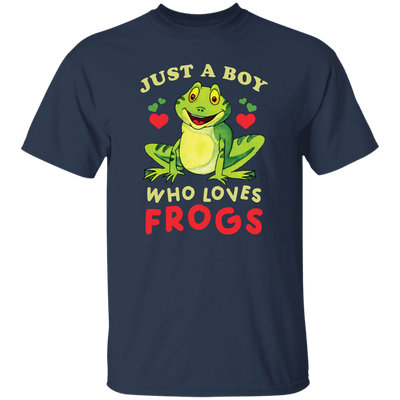 Just A Boy Who Love Frogs, I Love Frog, Funny Frog Unisex T-Shirt