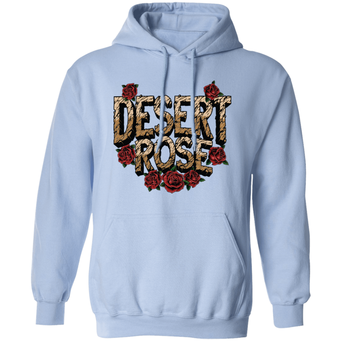 Desert Rose, Retro Roses, Cowboy Roses Lover Pullover Hoodie