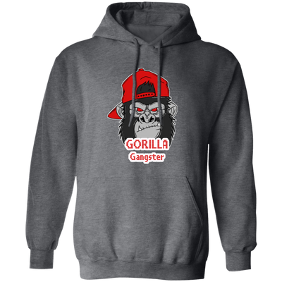 Gorilla Gangster, Best Gorilla, Cool Gorilla, Funny Gangster Gorilla Pullover Hoodie