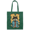 Wolf Hipster Animal Retro Wolf Herd Vintage Cool Canvas Tote Bag