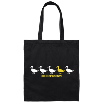 Be Different! Funny Saying Sayings Funny Gift Canvas Tote Bag