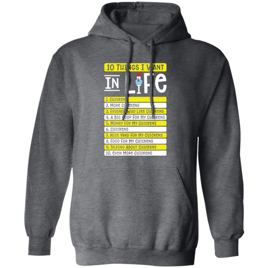 Chicken Agriculture, Chicken Lovers, Farming Life Pullover Hoodie