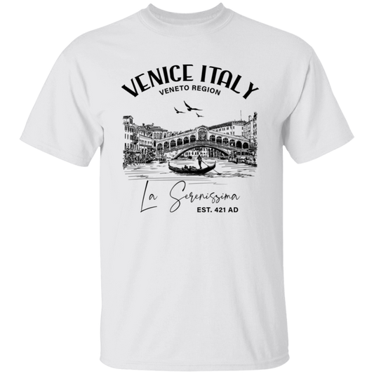 Venice Italy, Veneto Region, La Serenissima, EST 421 AD Unisex T-Shirt