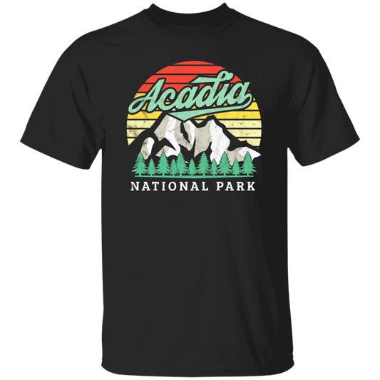 Acadia National Park, Retro Acadia, National Park Gift, Acadia Lover Unisex T-Shirt