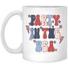 Party In The USA, American Party, July 4th White Mug