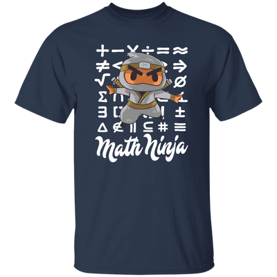 Funny Math Ninja, Love Math, Ninja Love Math, Best Math Lover, Ninja Gift Unisex T-Shirt