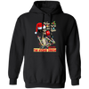 Skeleton When You're Dead Inside, Christmas Lights Pullover Hoodie