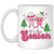 It's The Season, Tis The Season, Pink Christmas, Xmas Cup White Mug