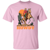 Howdy Cowboy, Cowboy In Desert, Cowboy With Horse Unisex T-Shirt