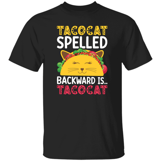 Tacocat Spelled Backward Is Tacocat, Tacocat Game, Palindrome Game Unisex T-Shirt