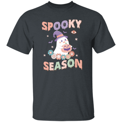 Spooky Season, Happy Halloween, Cute Boo Unisex T-Shirt