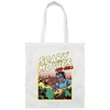 Scary Movie And Chill, I Love Moviem Scary Movies Lover Canvas Tote Bag