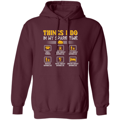 Things I Do In My Spare Time, Be A Chef, Retro Chef Pullover Hoodie