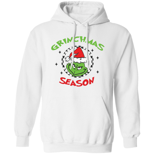 Grinchmas Season, Love Grinch, Merry Christmas, Trendy Christmas Pullover Hoodie