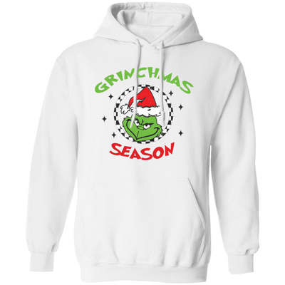 Grinchmas Season, Love Grinch, Merry Christmas, Trendy Christmas Pullover Hoodie