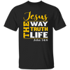 Christian Gift, Christian Statement, Love Jesus, Jesus Is The Truth Unisex T-Shirt