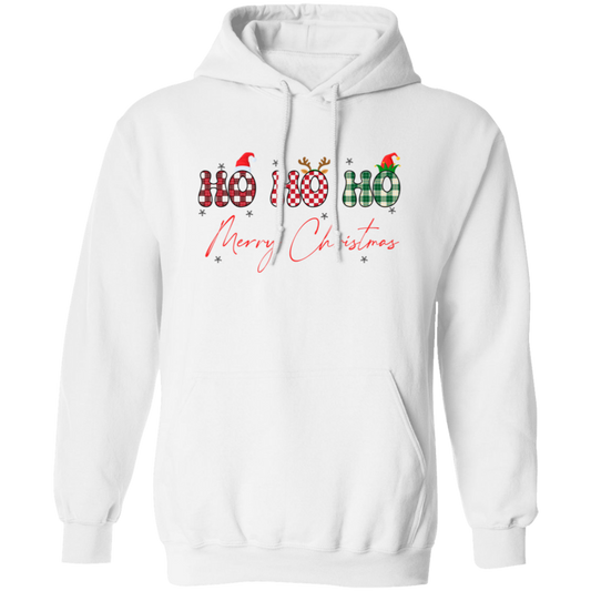 Ho Ho Ho, Merry Christmas, My Retro Christmas Pullover Hoodie