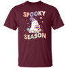 Spooky Season, Happy Halloween, Cute Boo Unisex T-Shirt