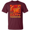 Give Thanks, Happy Thanksgiving Day, Love Thanksgiving, Best Retro Unisex T-Shirt