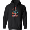 This Horror And Chill, Skeleton Hand, Okay Sign, Groovy Skeleton Pullover Hoodie will give you a cool, unique look. Made of a soft and comfortable fabric, it features high-quality screen-printed graphics and is perfect for any casual or formal occasion. Show your individuality with this stylish and unique hoodie.