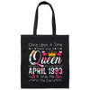 Birthday Girls Birthday Queen April 1993 Canvas Tote Bag