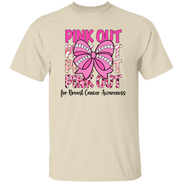 Pink Out For Breast Cancer Awareness, Tackle Cancer, Breast Cancer Unisex T-Shirt