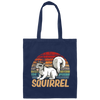 Vintage Squirrel Gift, Retro Squirrel, Best Of Squirrel Retro Style Canvas Tote Bag