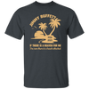 Jimmy Buffett, If There Is A Heaven For Me, I'm Sure There Is A Beach Attached Unisex T-Shirt