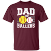 Baseball Sport, Dad Of Ballers, Retro Baseball Player Unisex T-Shirt