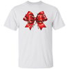 Red Bow, Christmas Light, Love Xmas, Bling Christmas Christmas Unisex T-Shirt