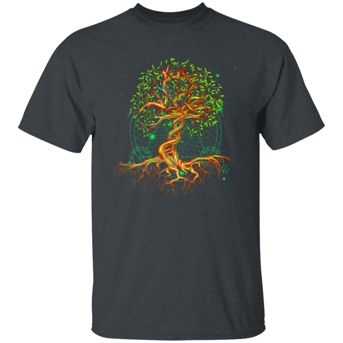 DNA Tree Of Life, Genetics Colorful Biology Science Unisex T-Shirt