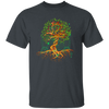 DNA Tree Of Life, Genetics Colorful Biology Science Unisex T-Shirt