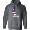 California 4th Of July Gift, California Is My Home, US State Gift Pullover Hoodie