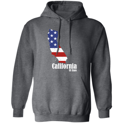 California 4th Of July Gift, California Is My Home, US State Gift Pullover Hoodie