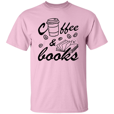 Coffee And Books, Love Coffee, Love Books, Coffee Lover Unisex T-Shirt