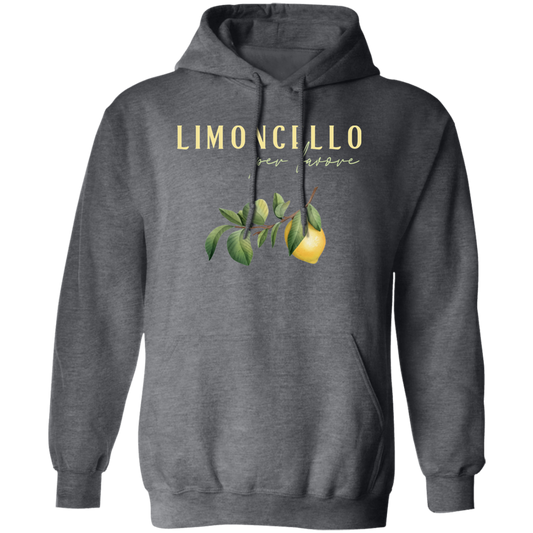 Limoncello Per Favore, Pimoncello Watercolor Pullover Hoodie