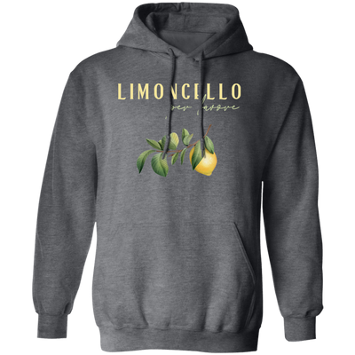 Limoncello Per Favore, Pimoncello Watercolor Pullover Hoodie