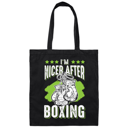 Funny Boxing Boxer Funny Saying - Gift Idea Canvas Tote Bag
