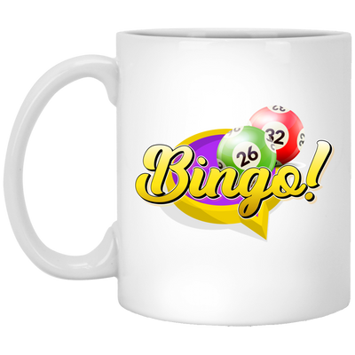 Let's Bingo, Claim The Prize, Yell For Bingo, Best Game White Mug