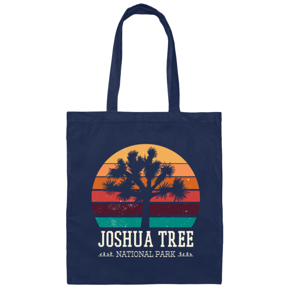 Joshua Park Love, Joshua Tree Retro Style, Love National Park, Best Vintage Canvas Tote Bag